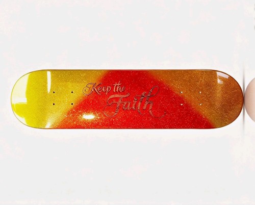 Keep the faith glitter - 🛹,