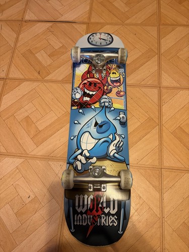 World industries skateboard - world, 8