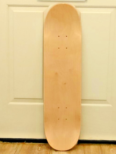 Skateboard double warped - skateboard, double-warped