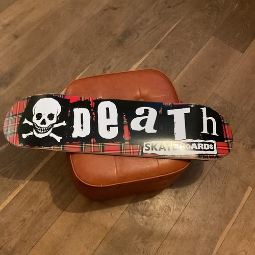Death skateboards tartan punk - death,