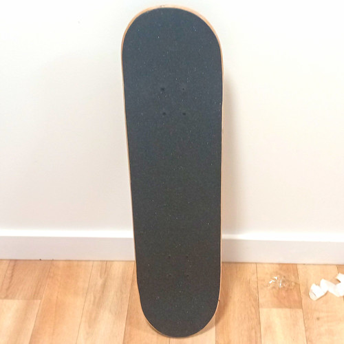 Complete skateboard black - complete, 8"