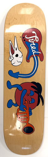 Tired skateboard deck music - skateboard,