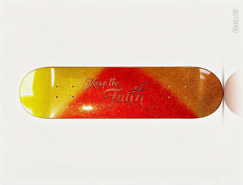 Keep the faith glitter - "keep,