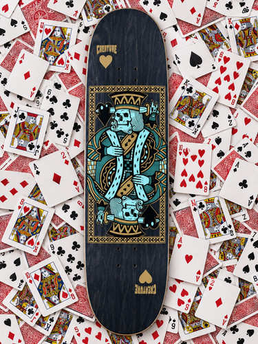 Creature hesh king twin - creature, 8.5"