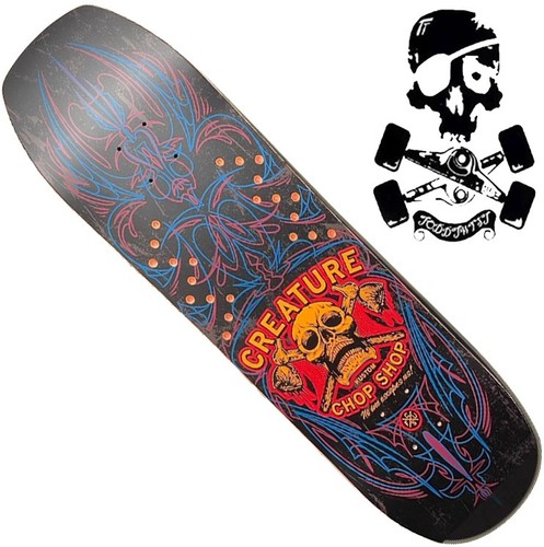 Creature skateboard deck - deck,
