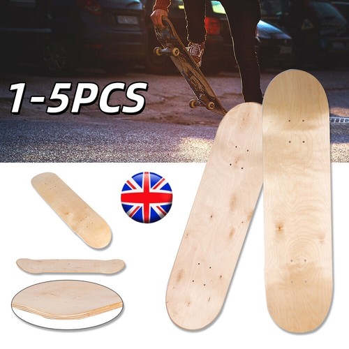 5pcs blank maple - maple, skateboard