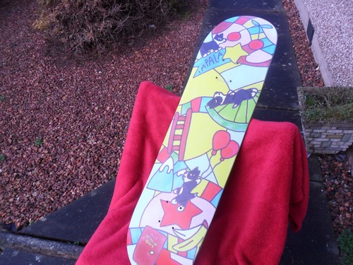 Impala cartoon skateboard - ,