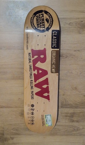 Raw rolling papers skate deck - rolling,