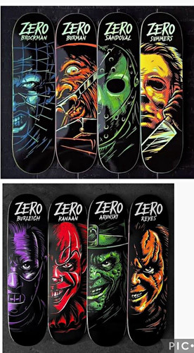Zero skateboard decks - , (8)