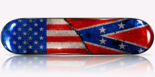 Custom usa flag - custom, skateboard