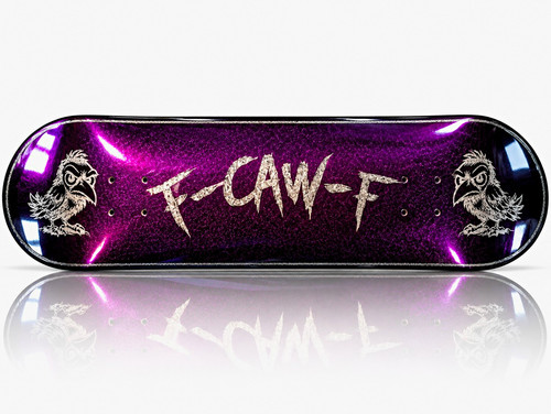 Custom skateboard deck caw - skateboard,