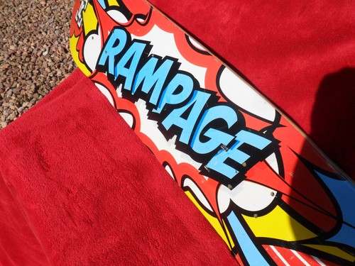 Rampage skateboard deck x - skateboard,