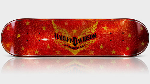 Custom skateboard deck - skateboard, wall