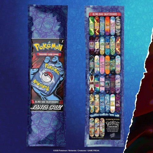 Santa cruz pokemon tcg - pokemon, blind