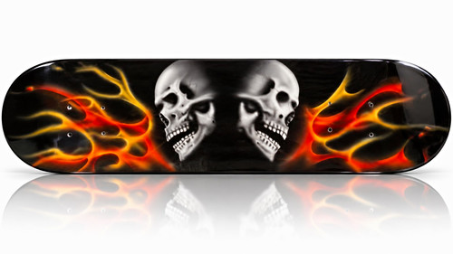 Custom skateboard deck - deck, wall